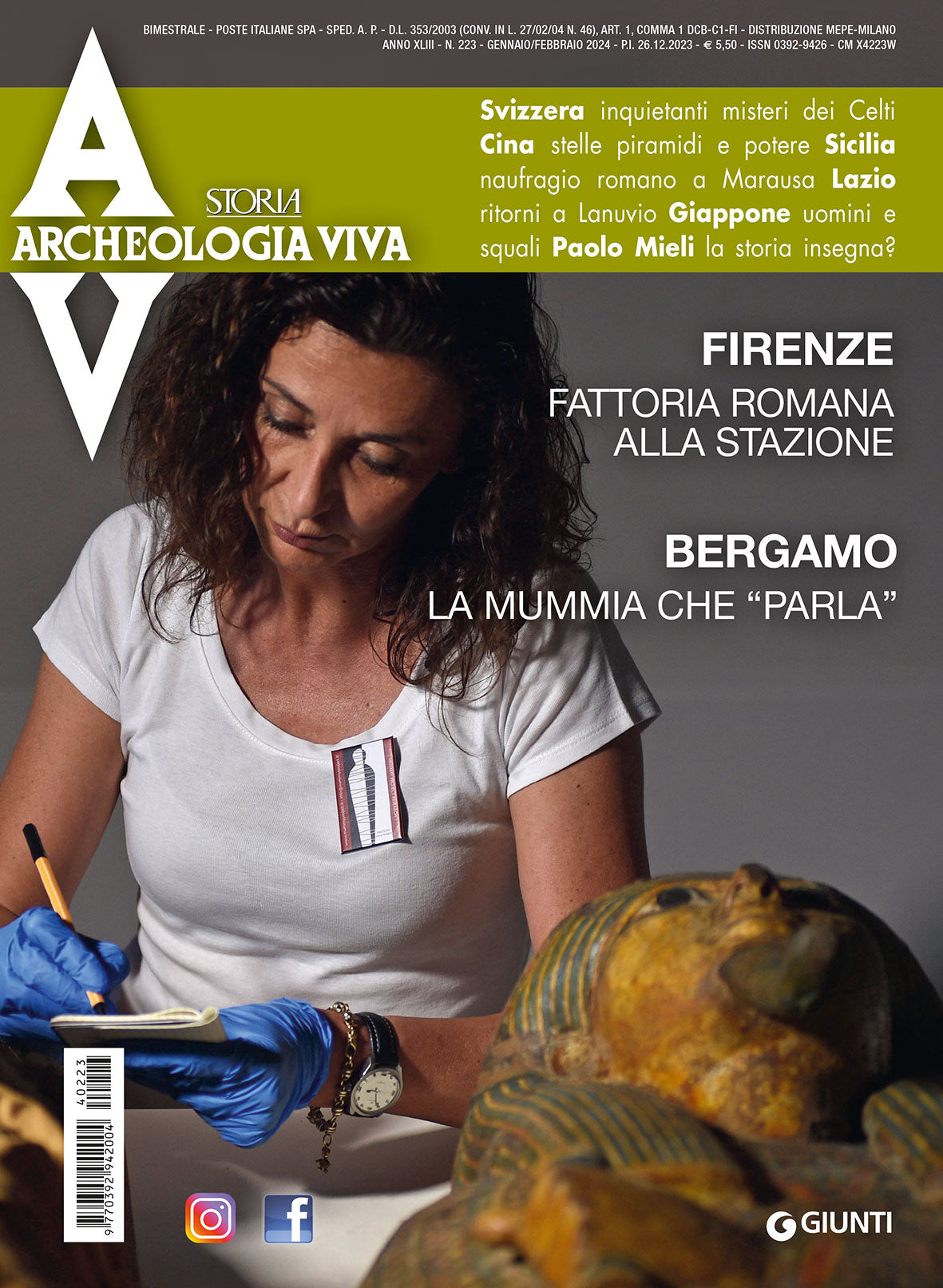 Archeologia Viva n. 223 - gennaio/febbraio 2024