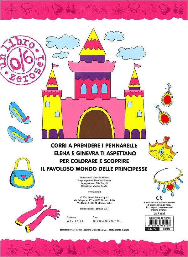 Colora e gioca con le principesse