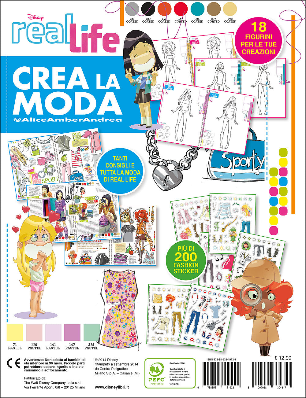 Real Life - Crea la moda::Alice, Amber, Andrea - Con più di 300 fashion stickers