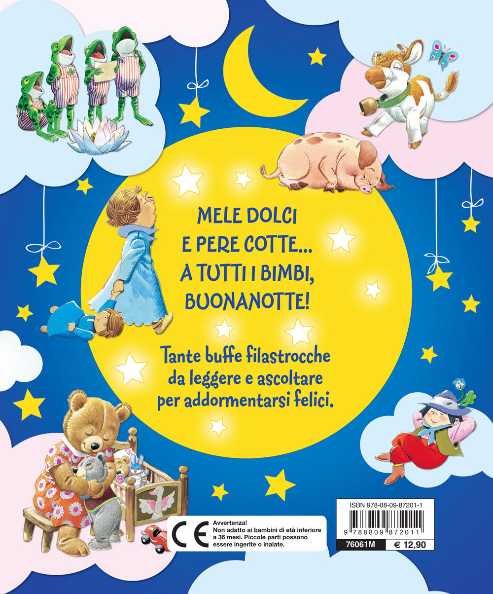 Le filastrocche della Buonanotte + CD