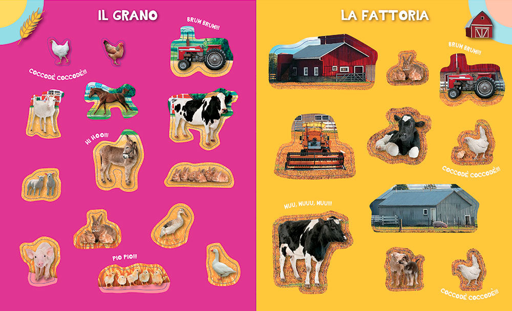 Super stickers. La fattoria