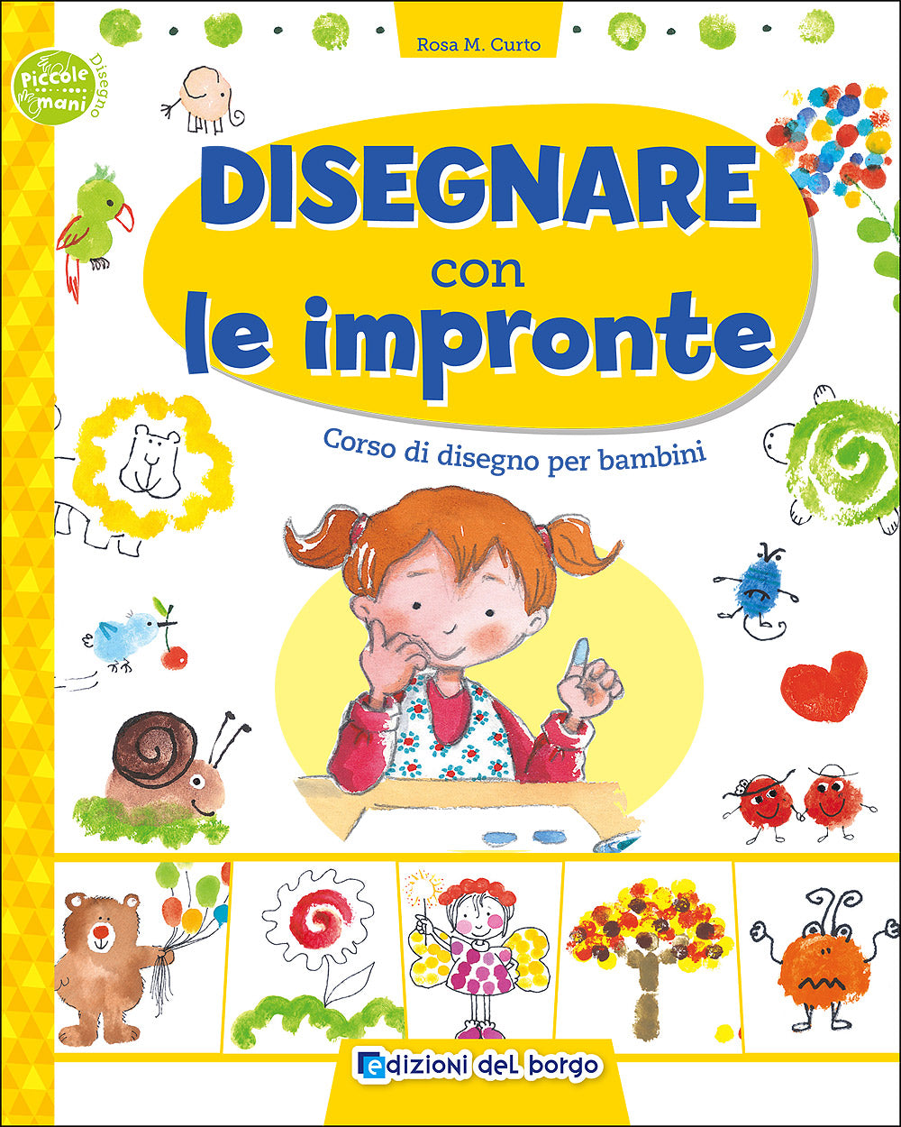 Disegnare con le impronte::Corso di disegno per bambini