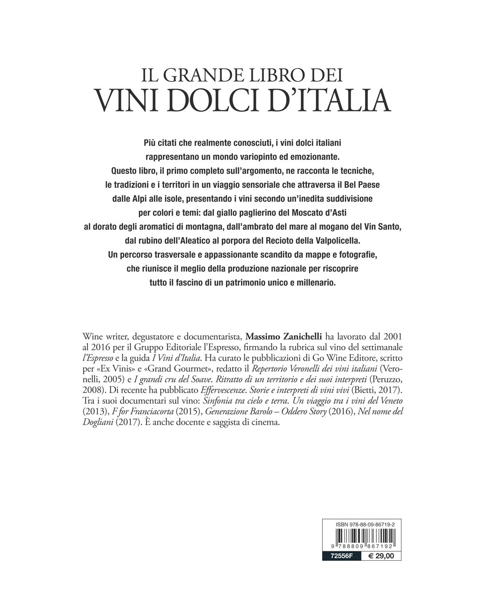 Il grande libro dei vini dolci d'Italia