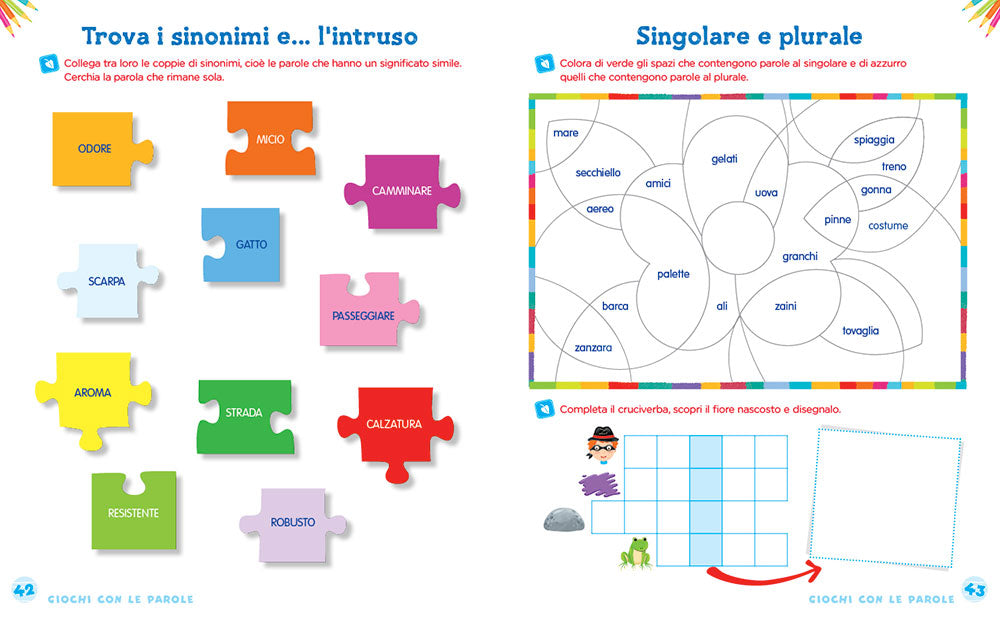 Imparo giocando con le parole::Tante attività e giochi per non sbagliare più!