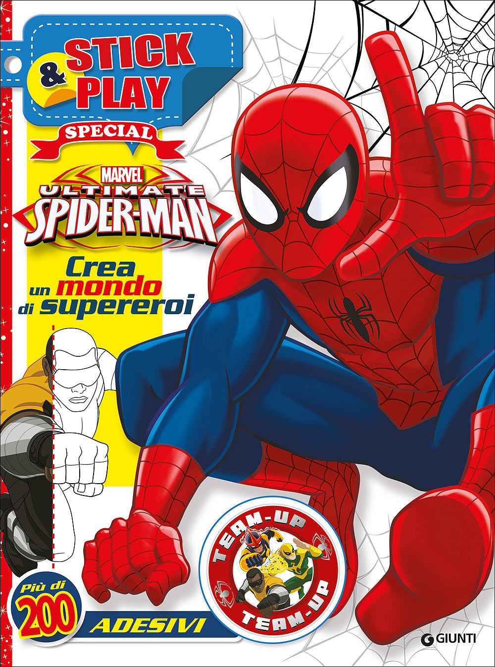 Stick&Play Special - Ultimate Spider-Man::Crea un mondo di supereroi - Più di 200 adesivi