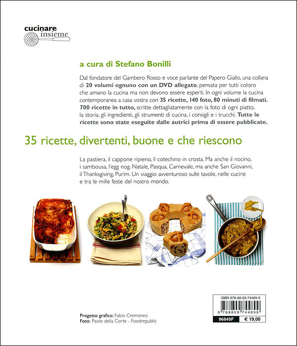 I menu della Festa + DVD::Ricette step by step in DVD - Collana curata da Stefano Bonilli