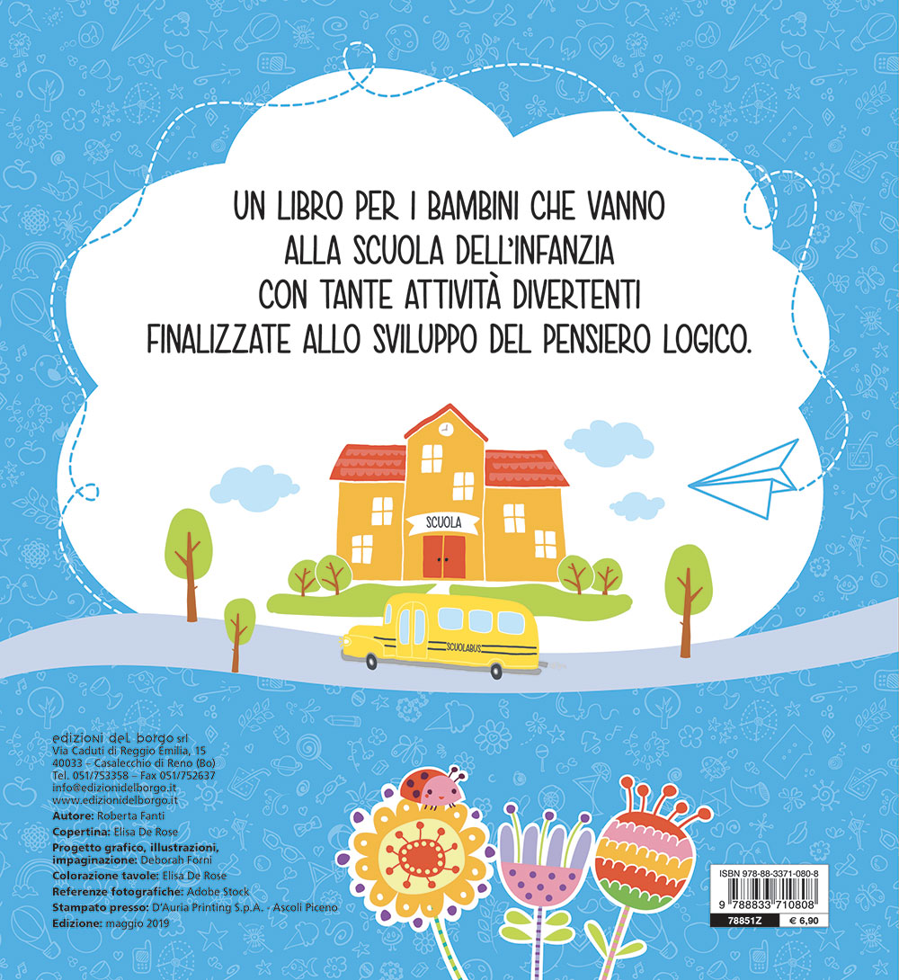 Vado alla scuola dell'infanzia + pennarelli::Tanti giochi e attività per imparare divertendosi