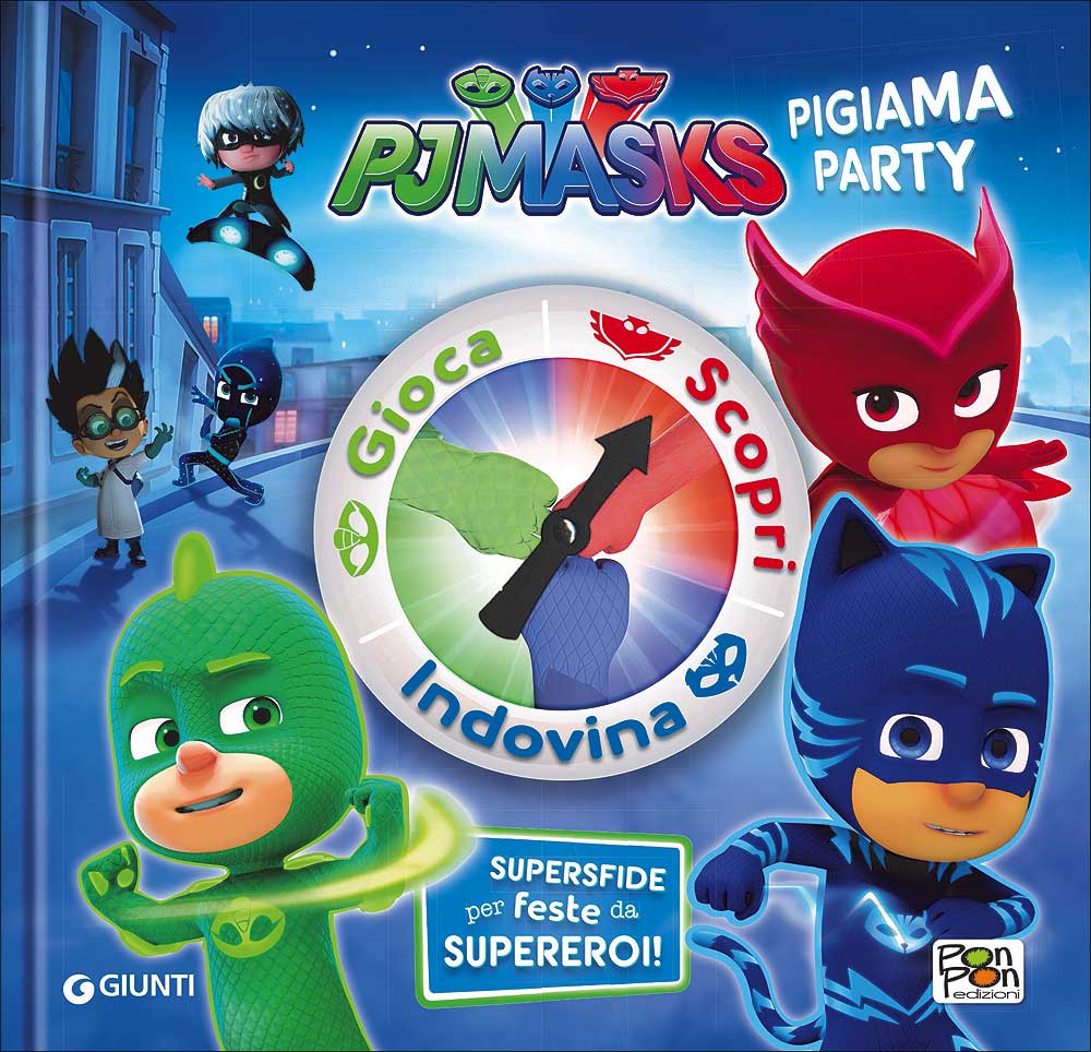 Pj Masks - Pigiama Party::Supersfide per feste da supereroi!