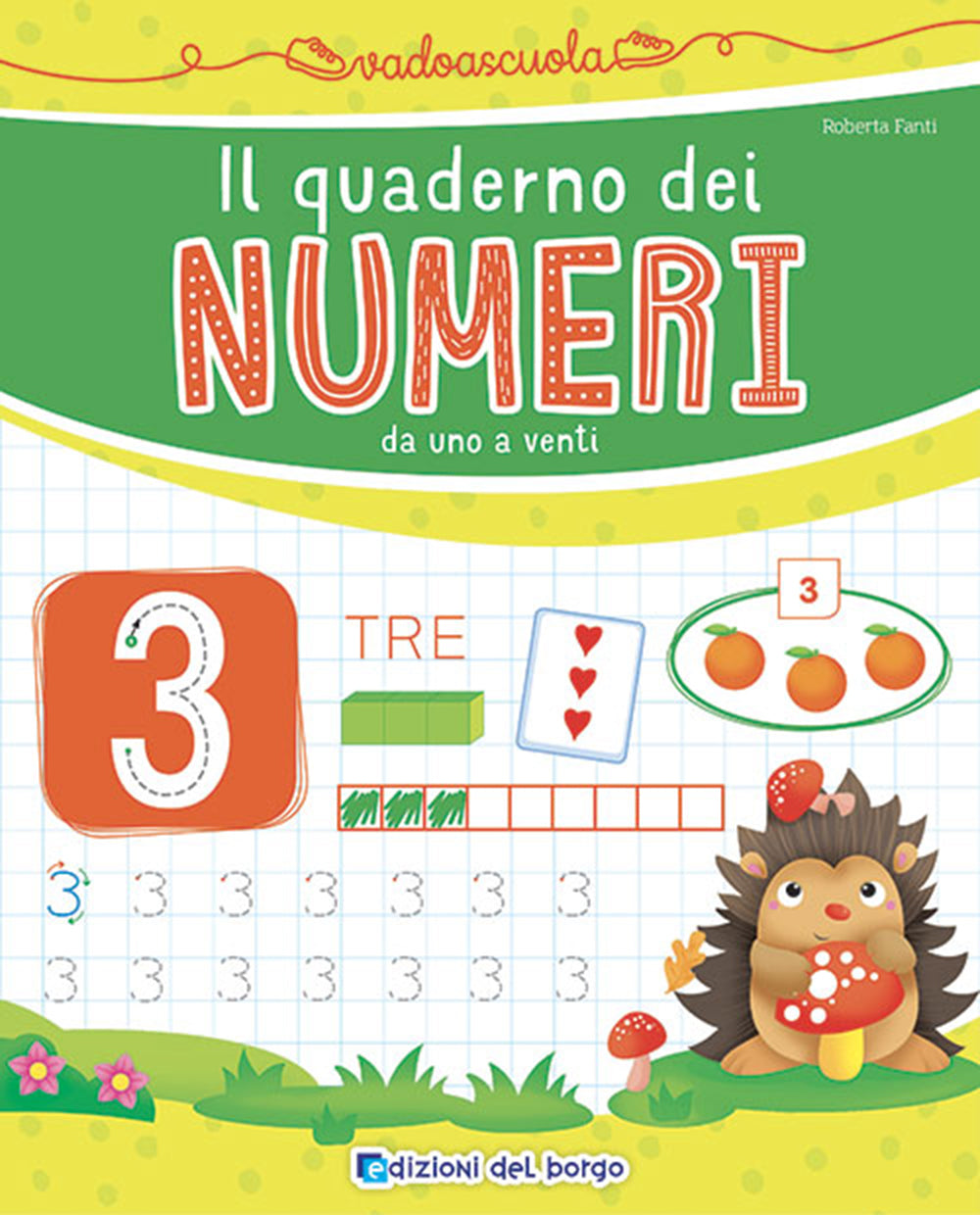 Il quaderno dei numeri da 1 a 20