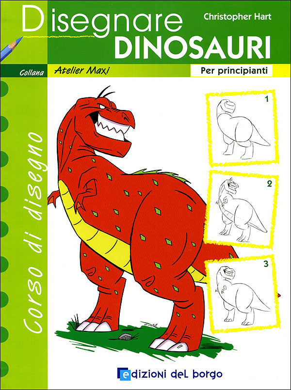 Disegnare dinosauri::Corso di disegno per principianti