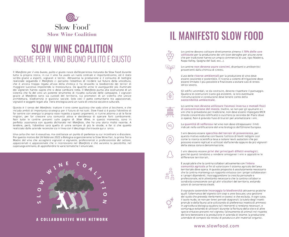 Slow Wine guida 2022::Storie di vita, vigne e vini in Italia