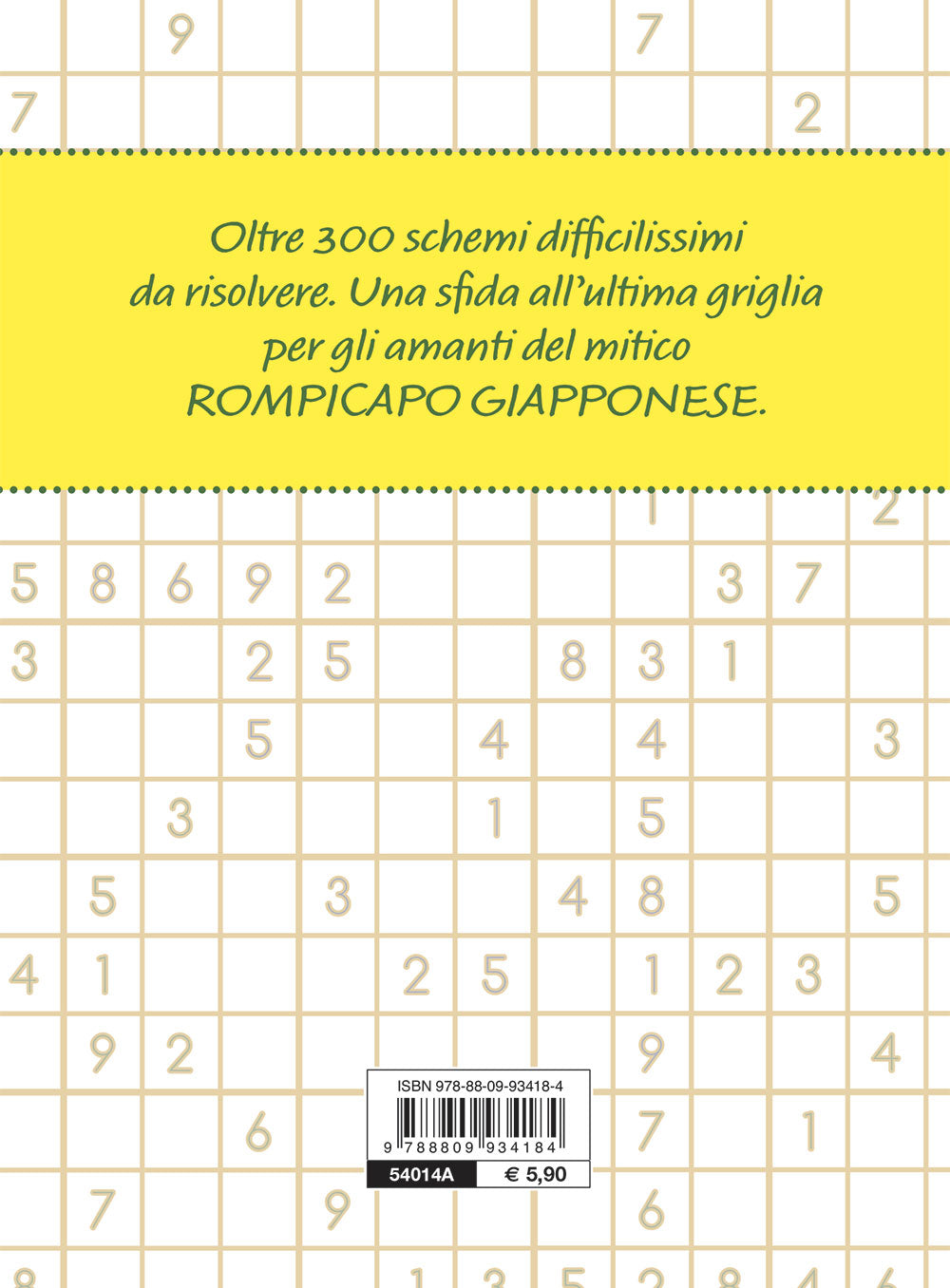 Sudoku per geni::schemi diabolici