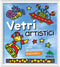 Vetri artistici::Crea decorazioni rimovibili - Include: 48 pagine di idee e istruzioni, 6 bottigliette di vernice speciale per vetri, 2 doppi fogli di plastica