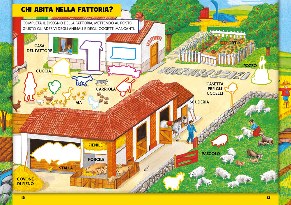 Fattoria::Curiosità - Stickers - Giochi