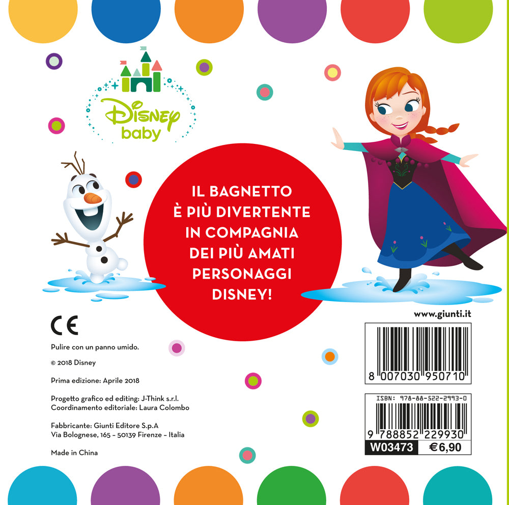 Il libro bagnetto - Disney Baby