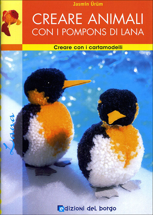 Creare animali con i pompons di lana