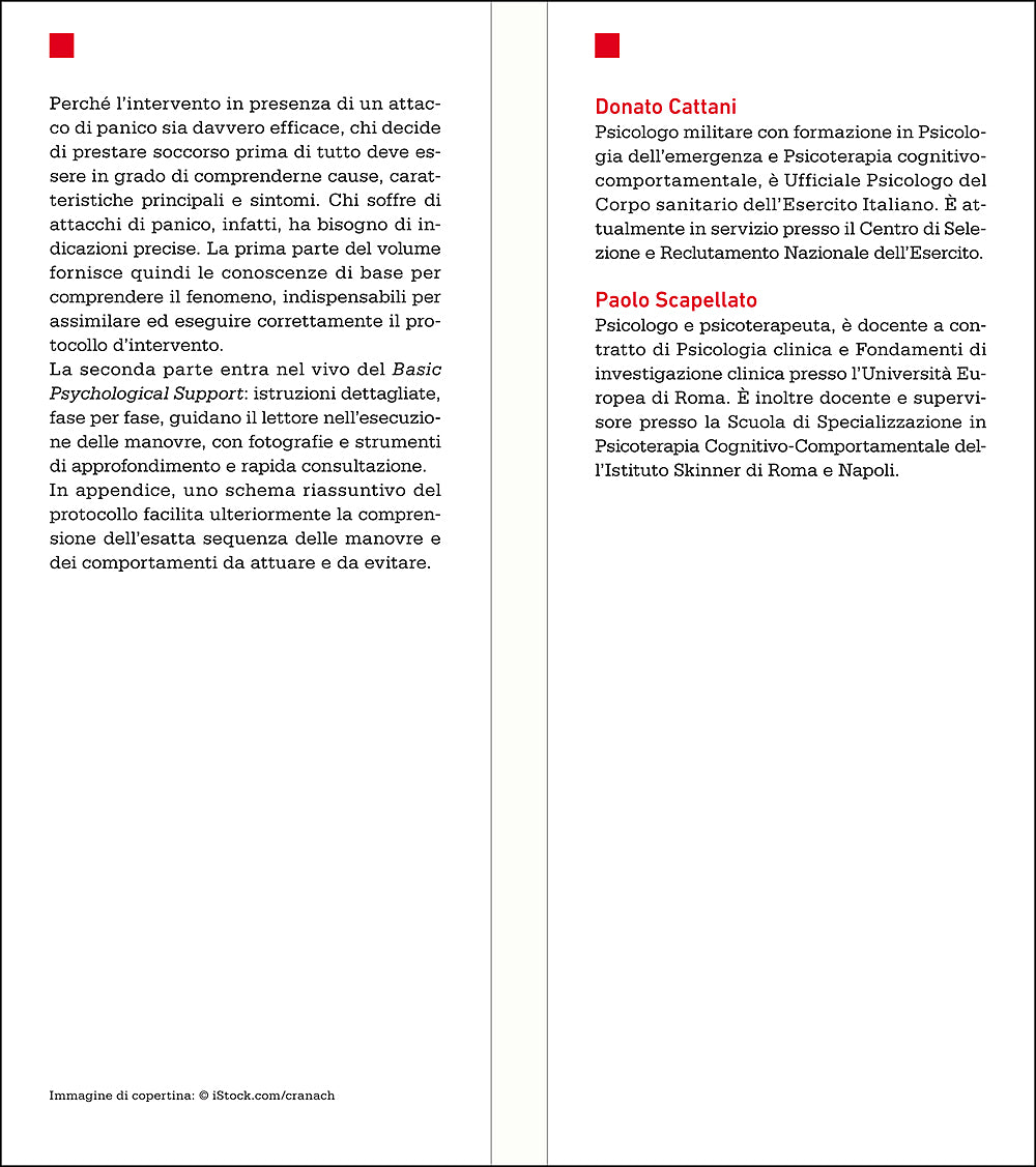 Attacchi di panico e ansia acuta::Soccorso psicologico di base