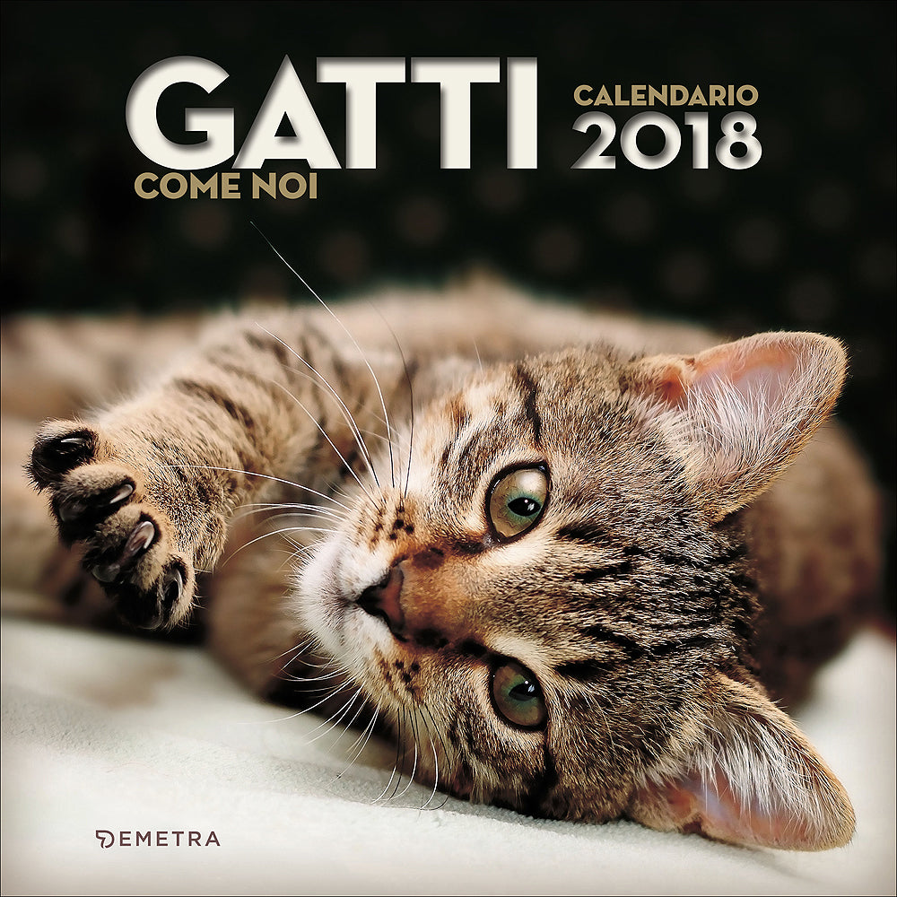 Gatti come noi - Calendario 2018