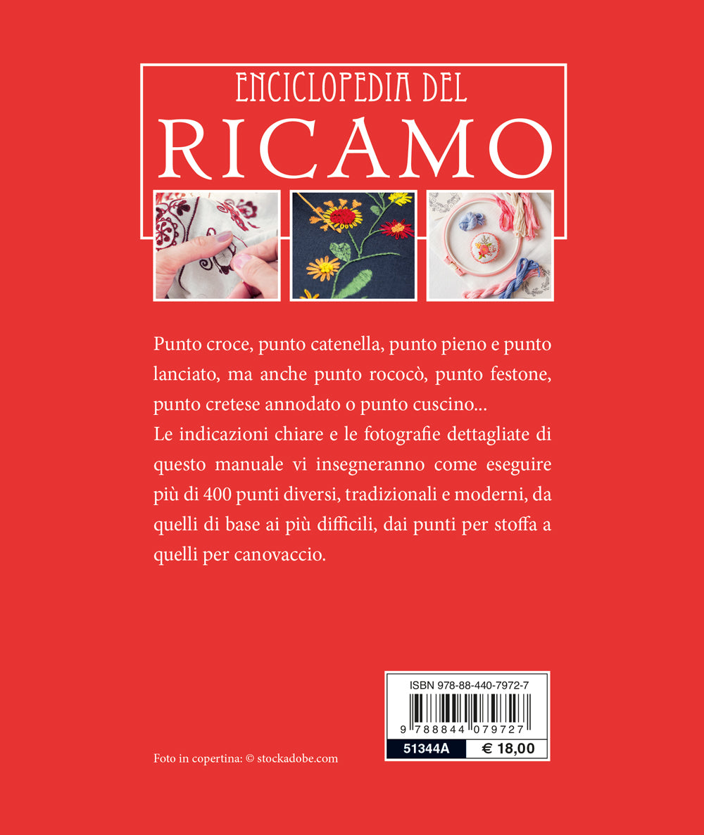 Enciclopedia del ricamo::Oltre 400 punti moderni e tradizionali