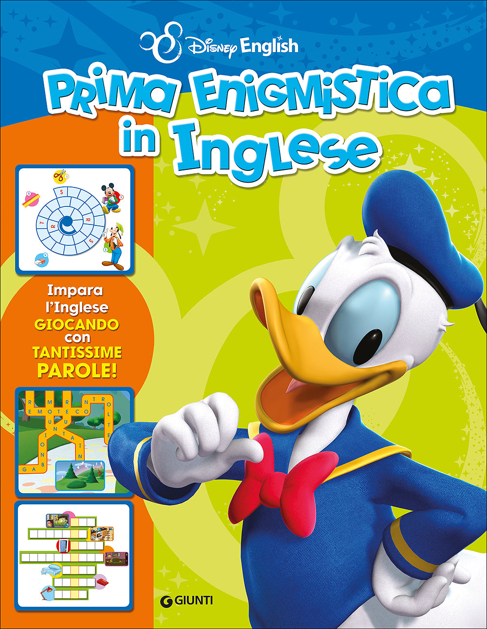 Prima enigmistica in inglese Disney English::Impara l'Inglese giocando con tantissime parole!