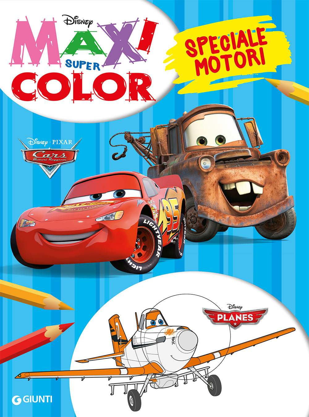 Maxi Supercolor - Planes/Cars. Speciale motori