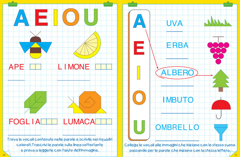 Gioco e imparo con le Lettere e i Numeri - 4/6 anni