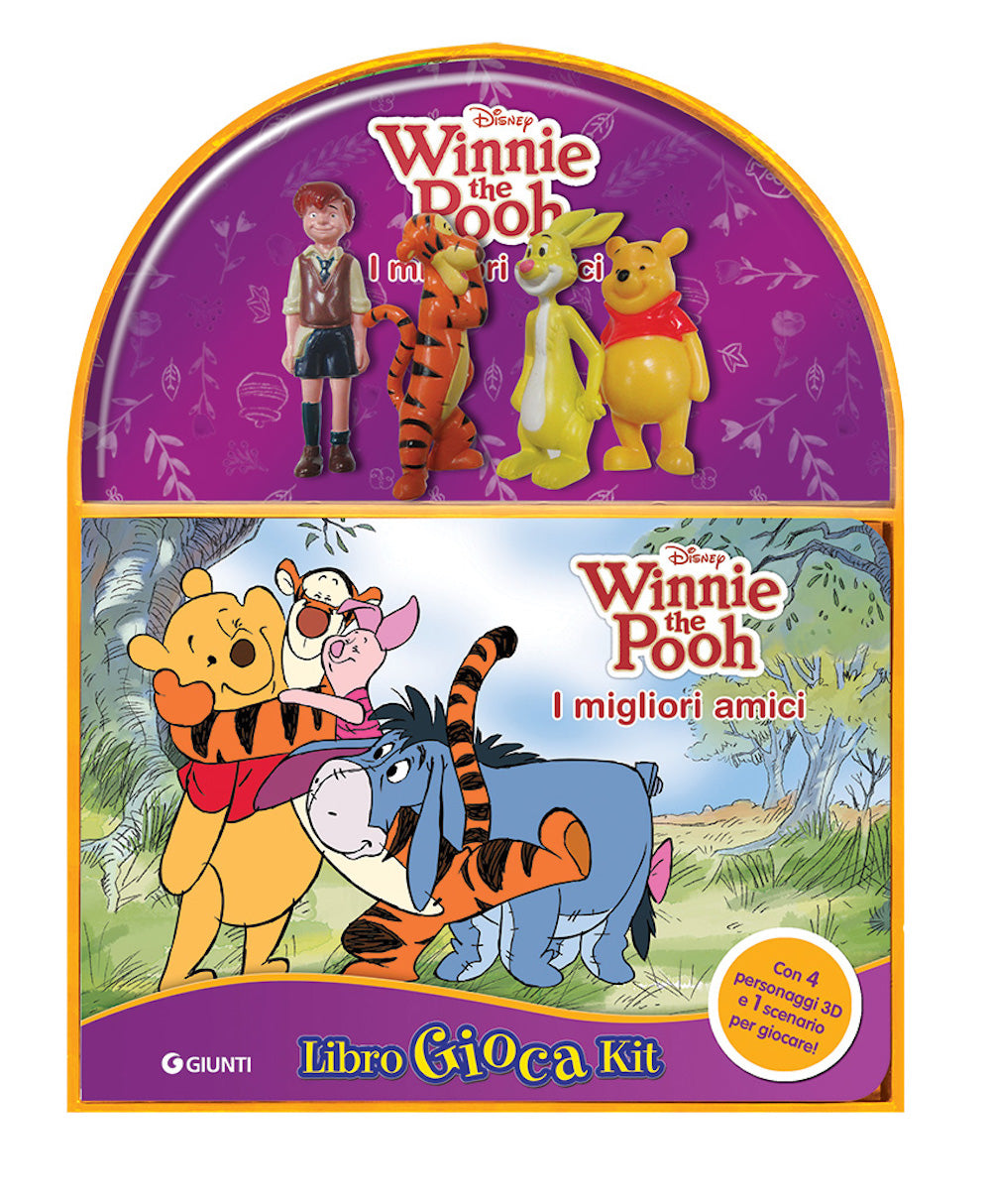 Winnie the Pooh - LibroGiocaKit - I migliori amici::Con 4 personaggi 3D e 1 scenario per giocare!