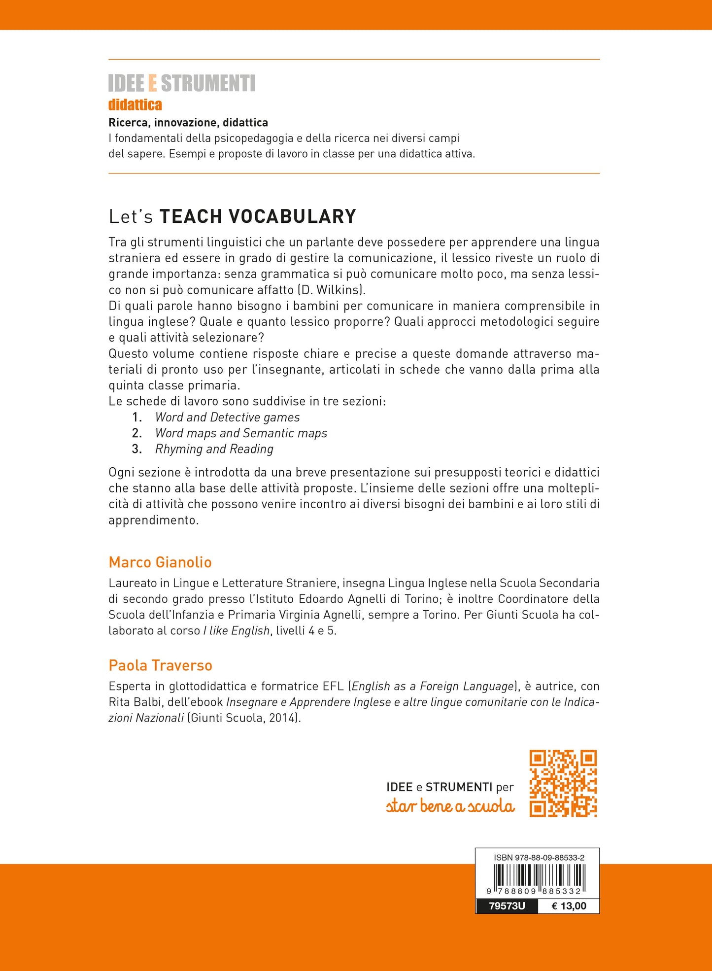 Let's teach vocabulary::Lessico e strategie nella scuola primaria