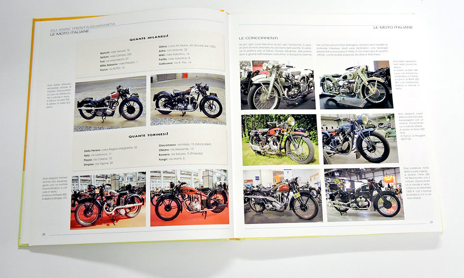 Il grande libro delle moto italiane anni 30 e 40