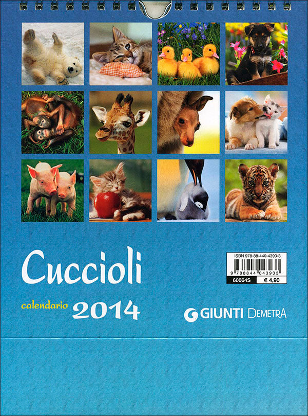 Cuccioli - Calendario Desk 2014