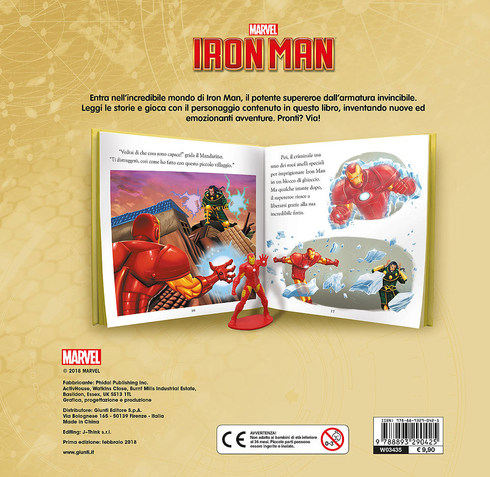 Storie con Sorpresa - Iron Man::Contiene la figurina di Iron Man