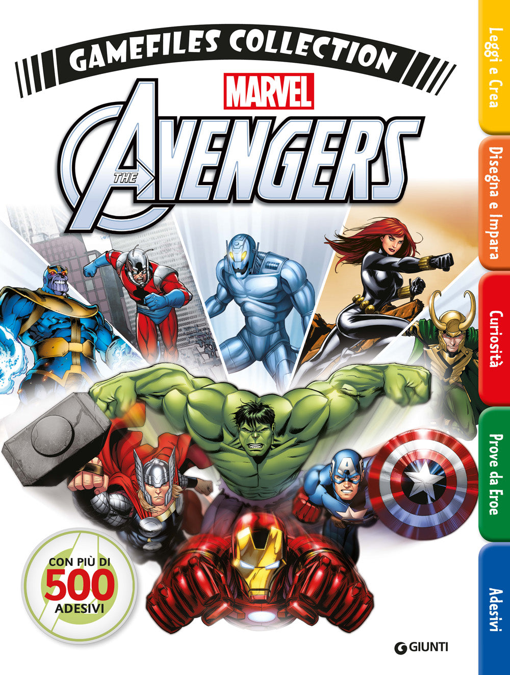 Avengers - Gamefiles Collection ::Con più di 500 adesivi