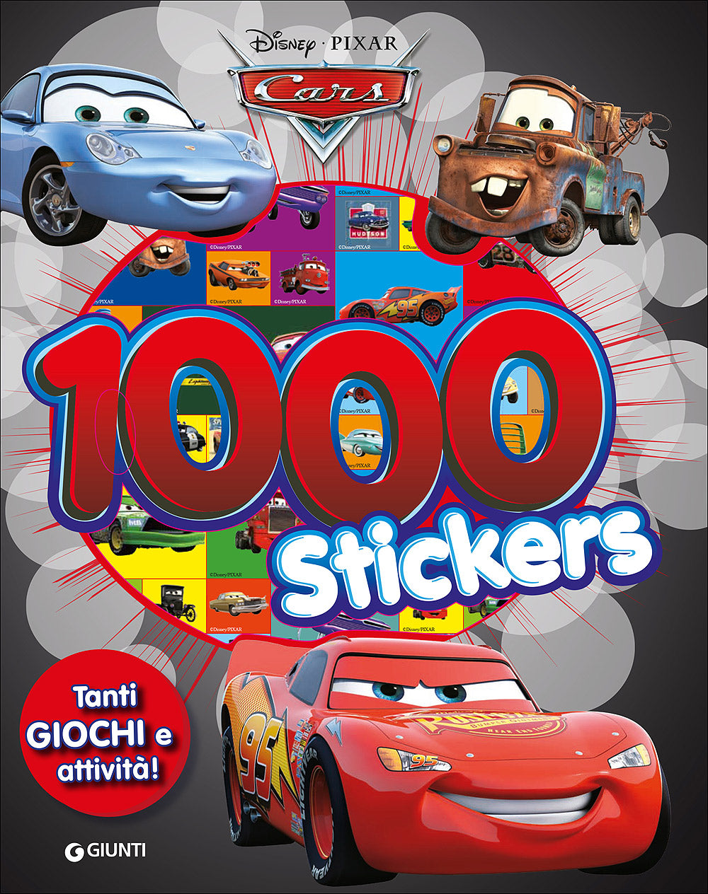 500/1000 Stickers - Cars. 1000 Stickers::Tanti giochi e attività!