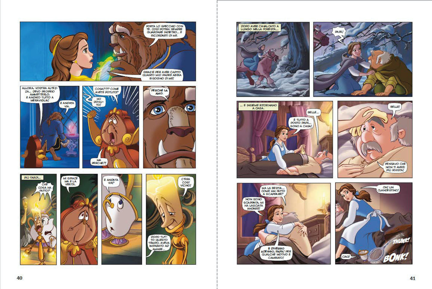 La Bella e la Bestia La storia a fumetti Edizione limitata::Disney 100 Anni di meravigliose emozioni