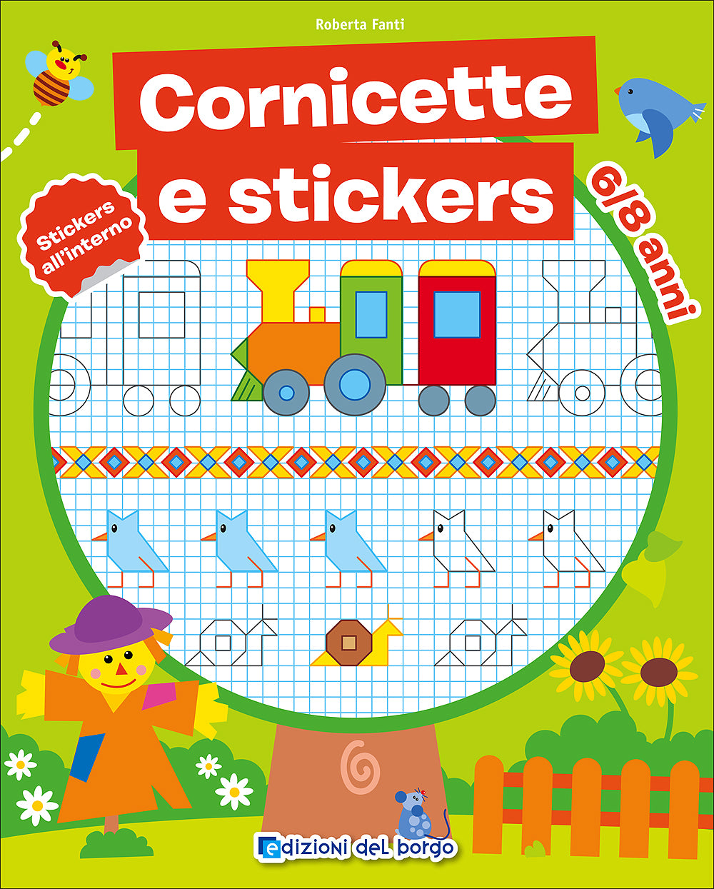 Cornicette e stickers - 6/8 anni