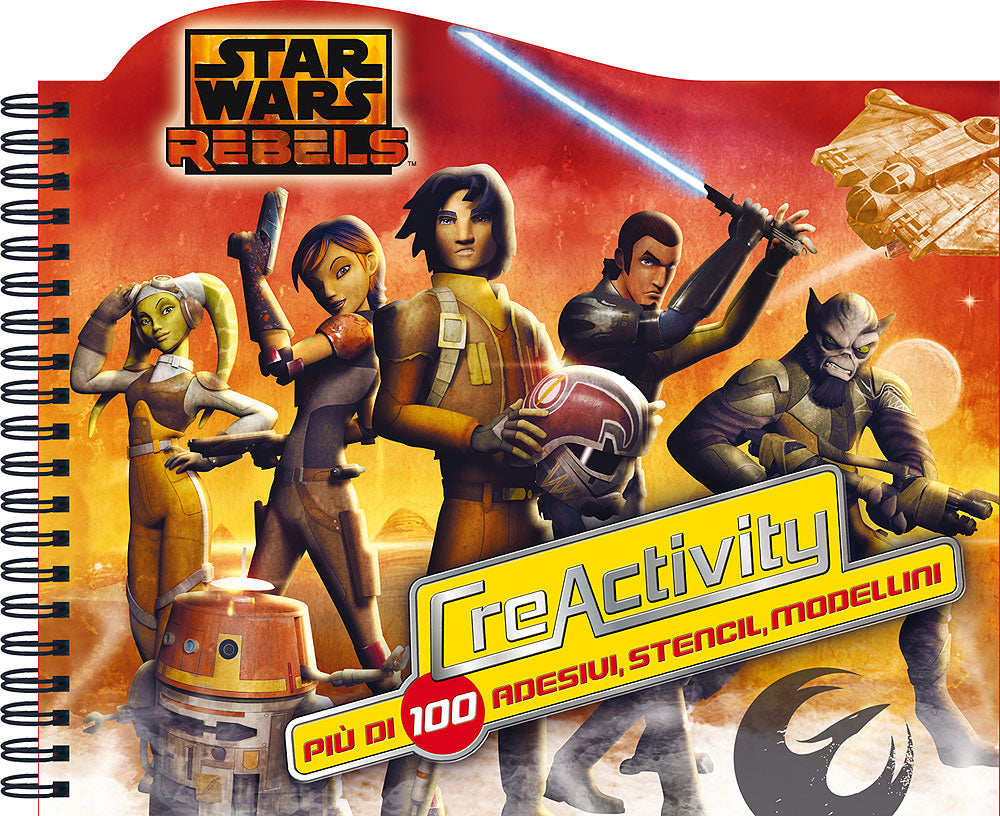 Crea Activity - Star Wars Rebels::Più di 100 adesivi, stencil, modellini