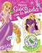 Gioca con la moda - Principesse. Rapunzel::Con più di 200 adesivi