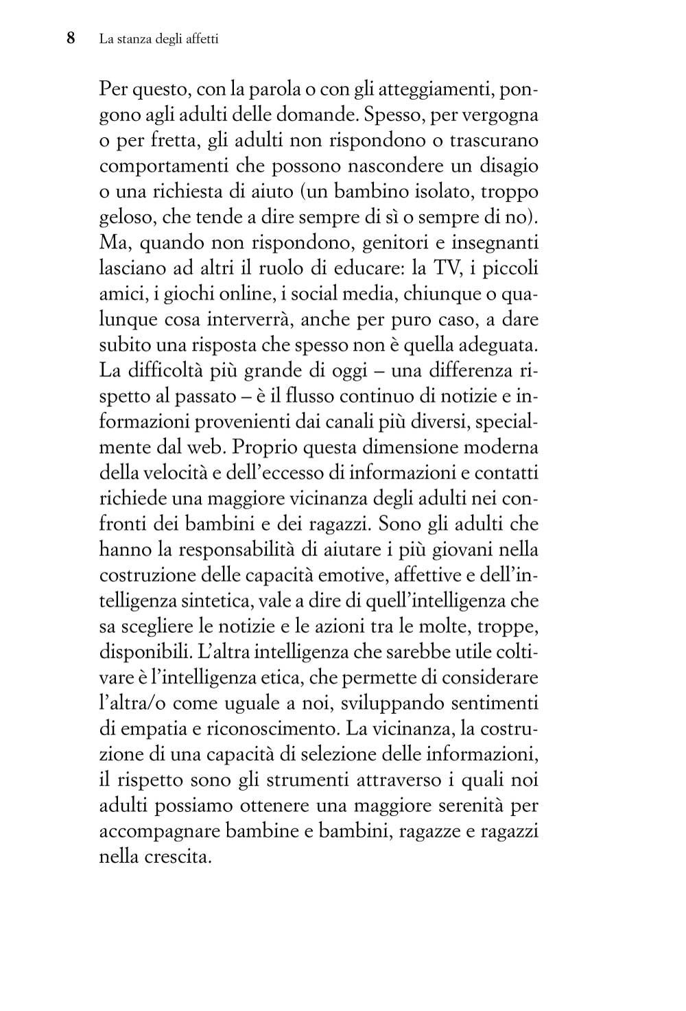 La stanza degli affetti::L'educazione affettiva, emotiva e sessuale dei bambini e degli adolescenti