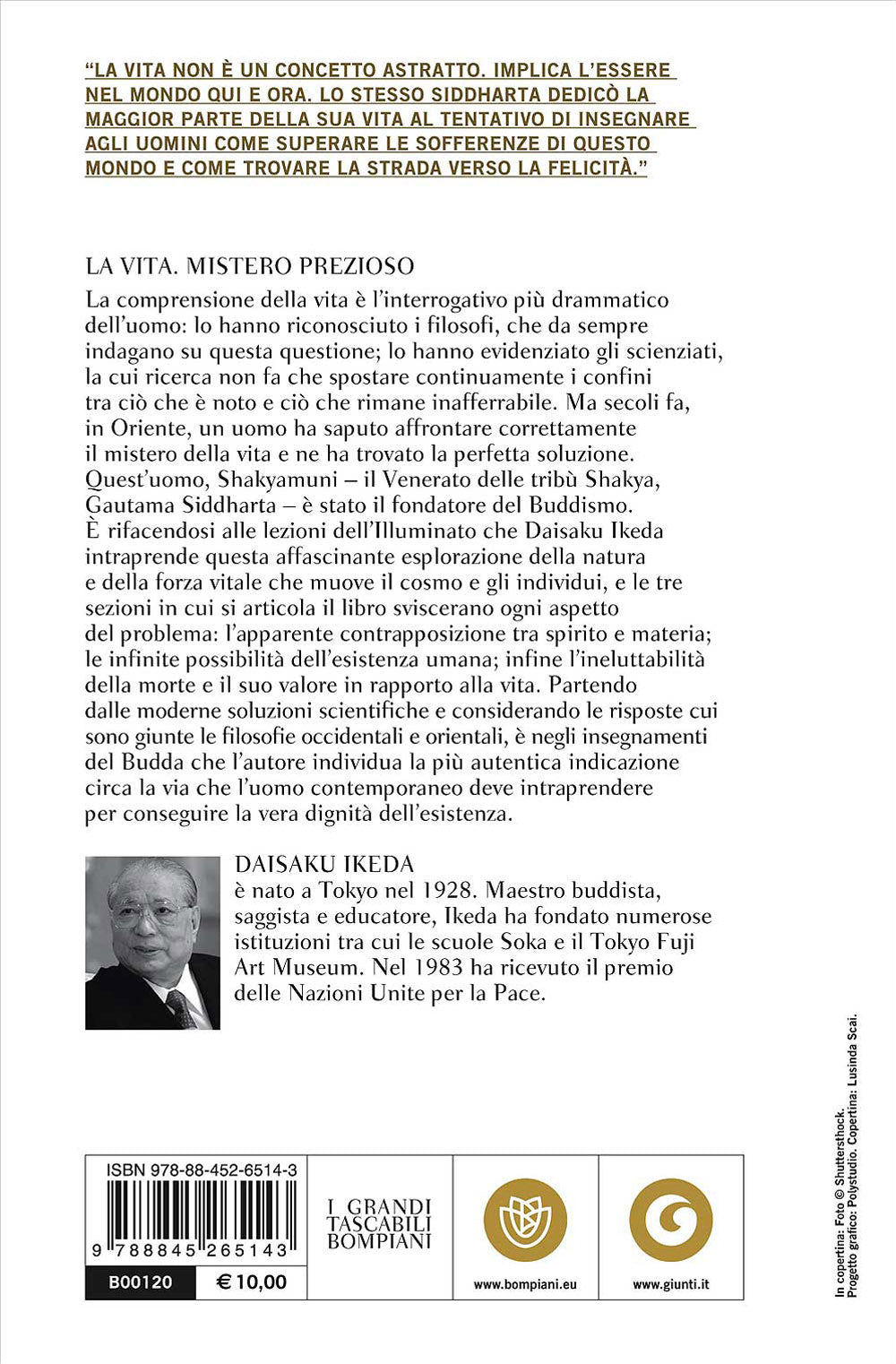 La vita. Mistero prezioso