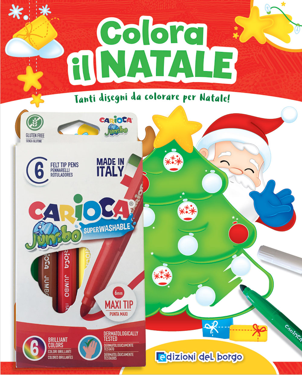 Colora il Natale::Tanti disegni da colorare per Natale!