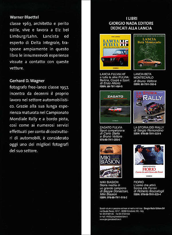 Lancia Delta HF Integrale::Storia di un'auto di successo