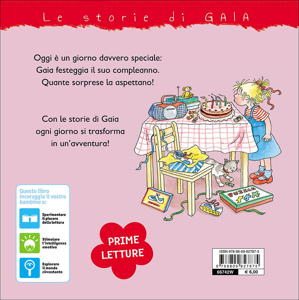 Gaia - Il mio compleanno!::Con pagine di giochi e attività