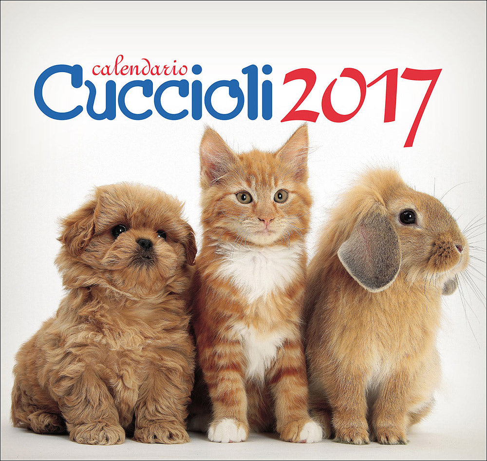 Cuccioli - Calendario Desk 2017