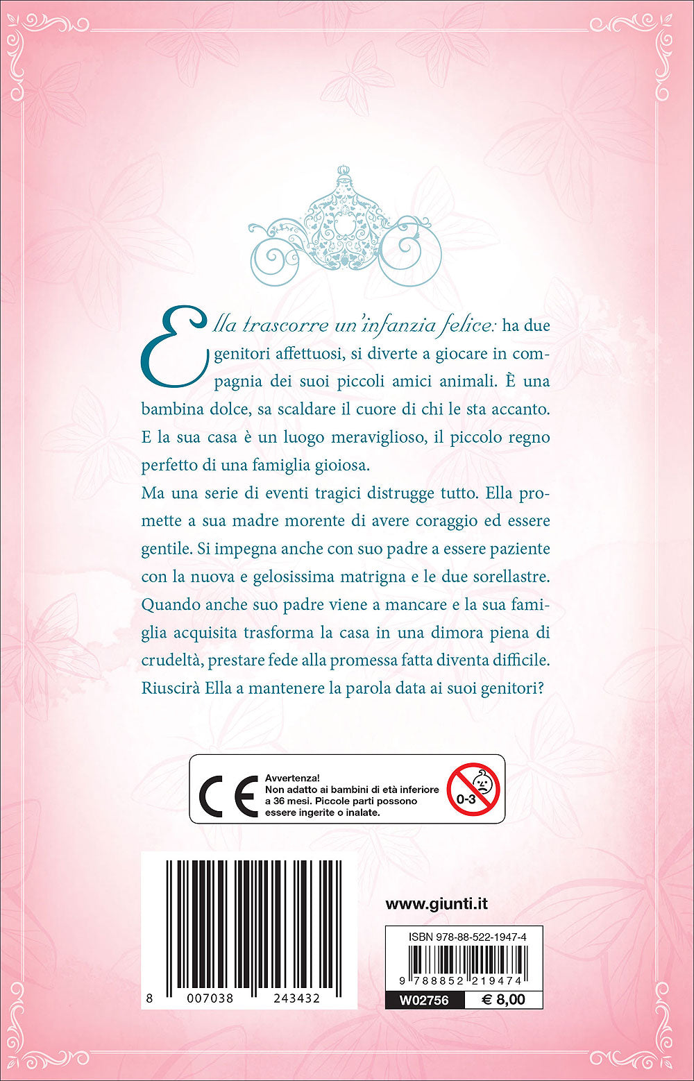 Junior Novel - Cenerentola::Con 8 pagine di immagini tratte dal film e tanti adesivi!