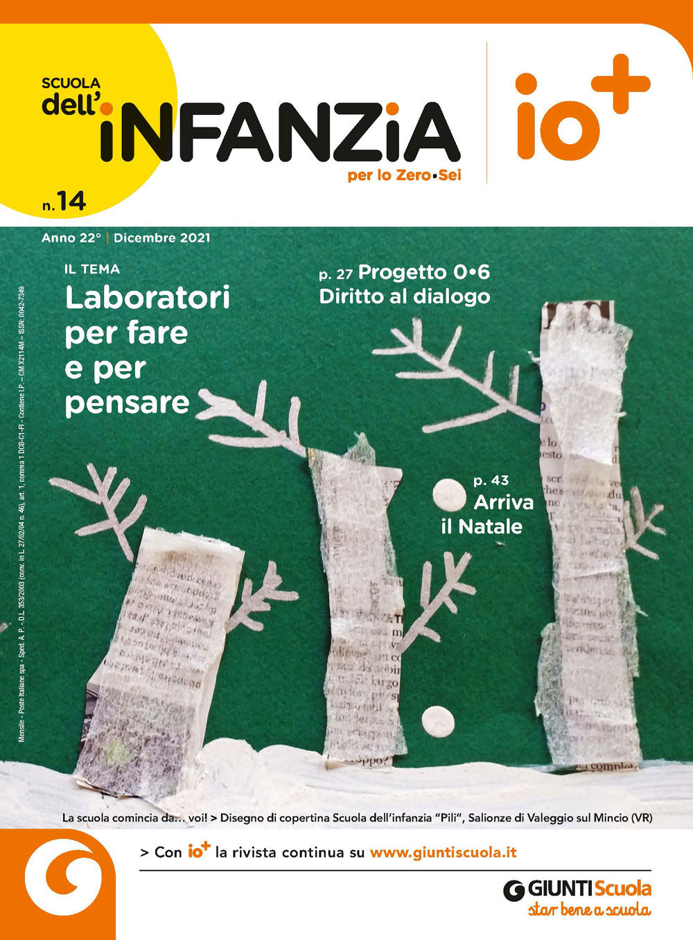 La Scuola dell'Infanzia n. 14 dicembre 2021