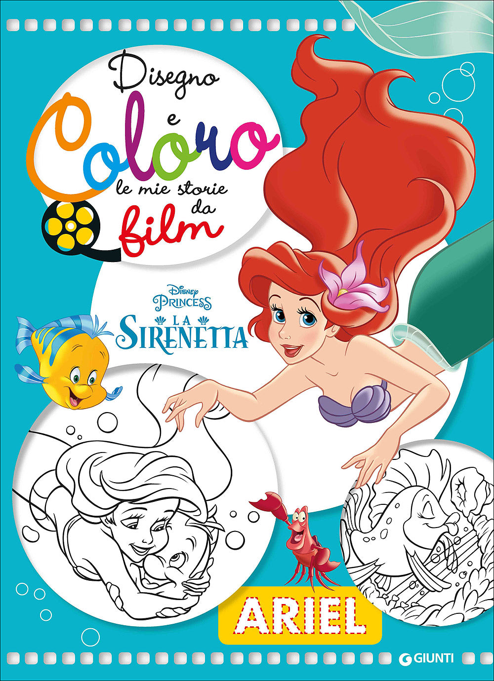 Disegno e Coloro le Mie Storie da Film - La Sirenetta