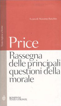 Rassegna delle principali questioni della morale. Testo inglese a fonte