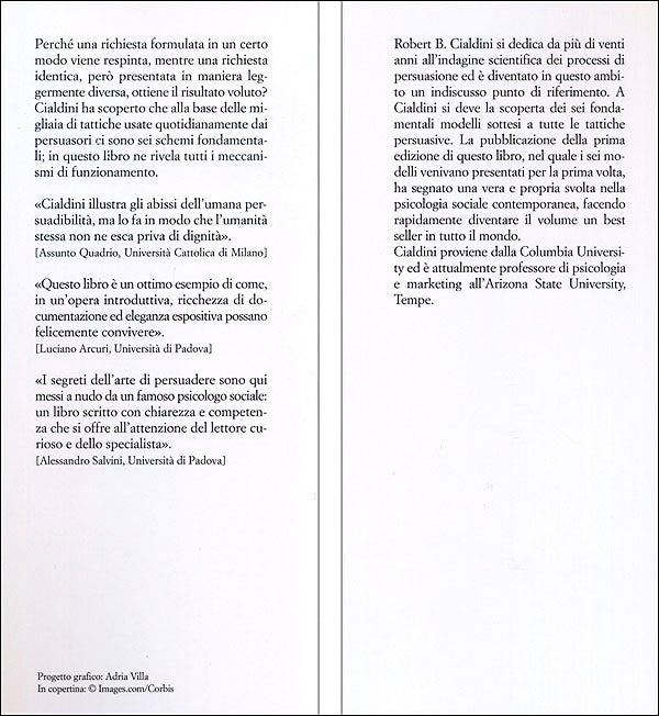 Le armi della persuasione::Come e perché si finisce col dire di sì