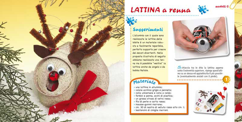 Creare a Natale con materiale di recupero