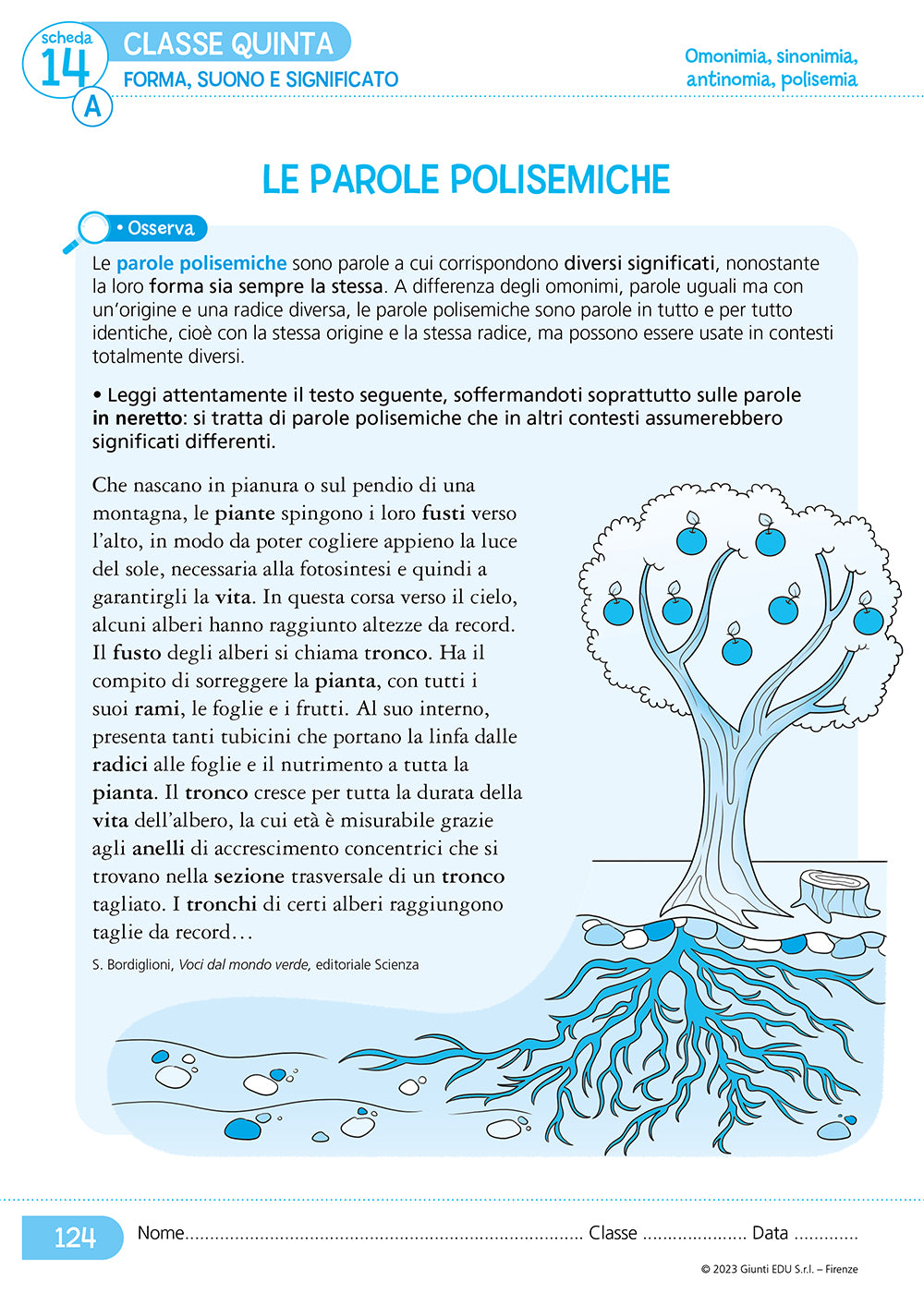 ESERCIZI PER L'AMPLIAMENTO DEL LESSICO